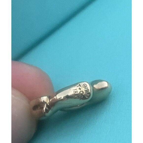 RARE Tiffany & Co Elsa Peretti 18k Gold Zodiac Rabbit Charm Pendant For Necklace - Picture 5 of 16